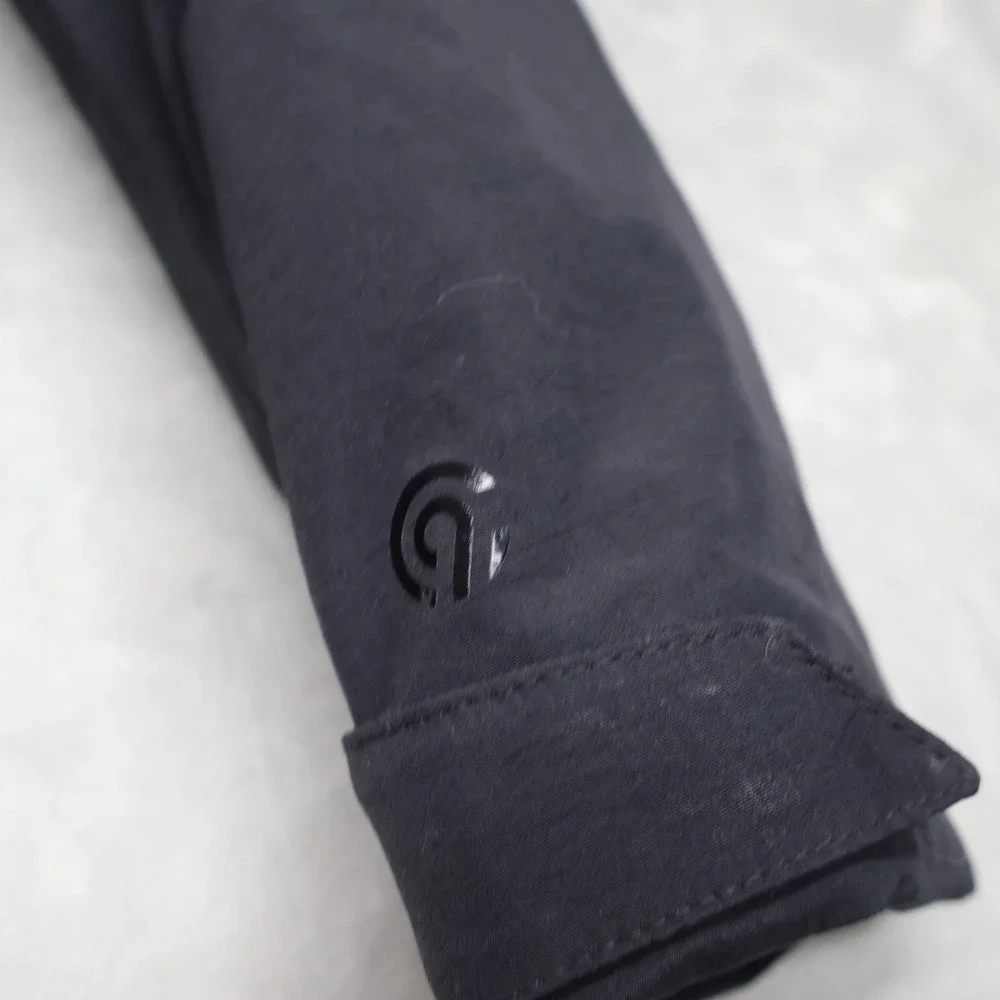 Champion Jacket Men Small Black Hooded Insulated Full Zip Wind Rain Winter Parka